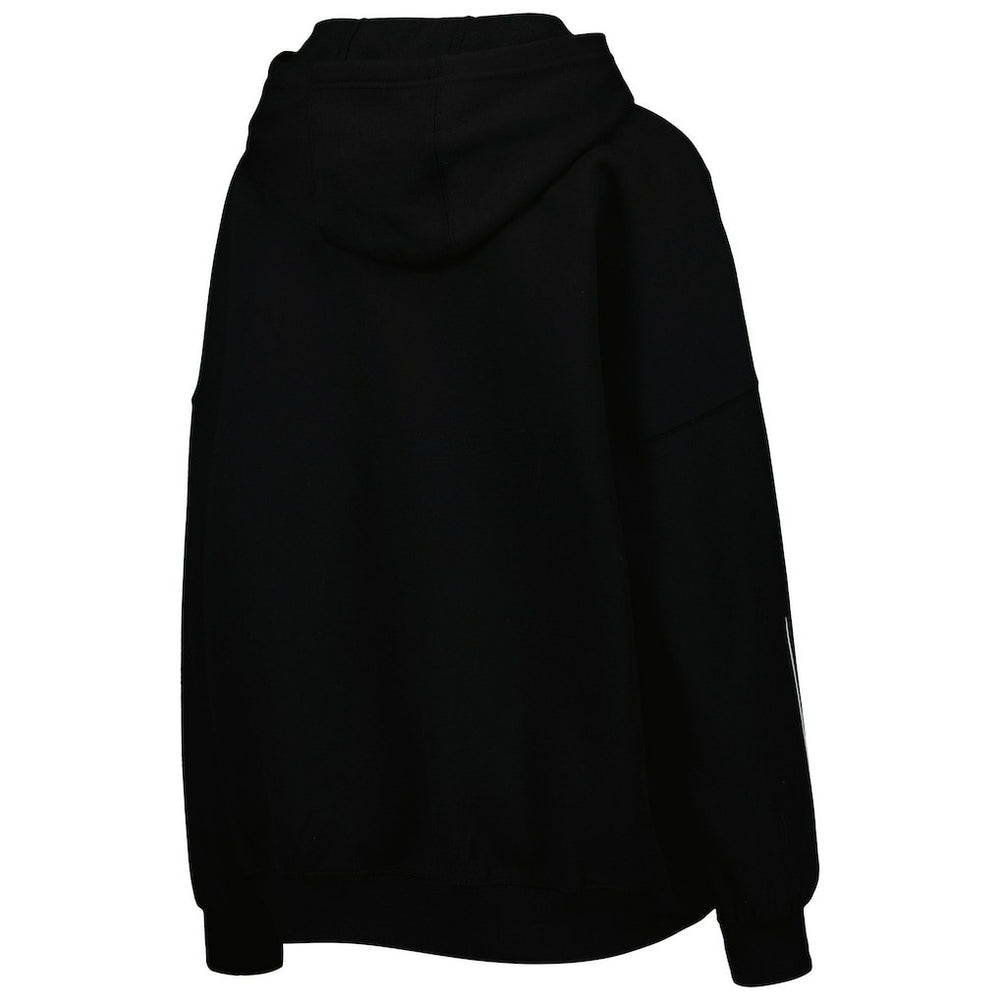 New Orleans Saints Tommy Hilfiger Women's Becca Drop Shoulder Pullover Hoodie Black