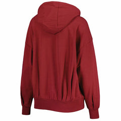 Arizona Cardinals MSX by Michael Strahan Women's Emerson Lightweight Full-Zip Hoodie Cardinal