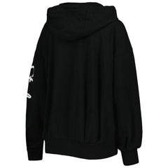 Pittsburgh Steelers MSX by Michael Strahan Women's Emerson Lightweight Full-Zip Hoodie Black