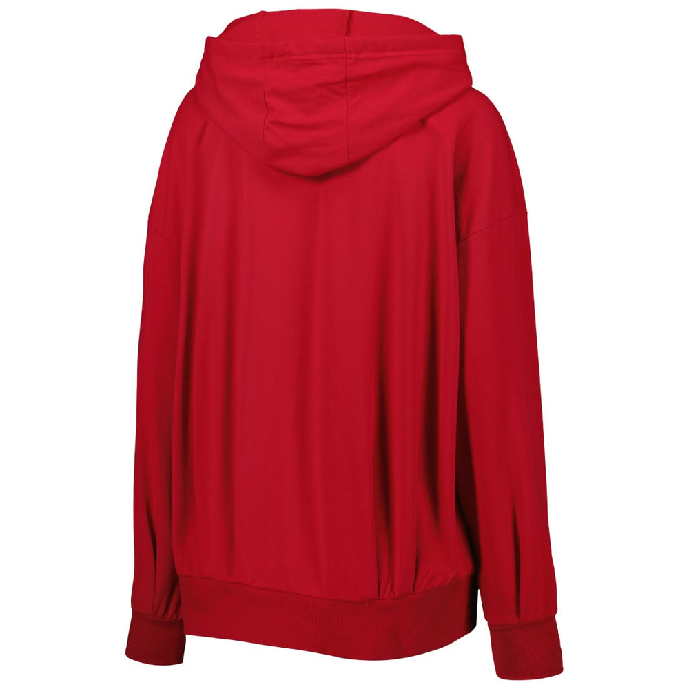 Tampa Bay Buccaneers MSX by Michael Strahan Women's Emerson Lightweight Full-Zip Hoodie Red
