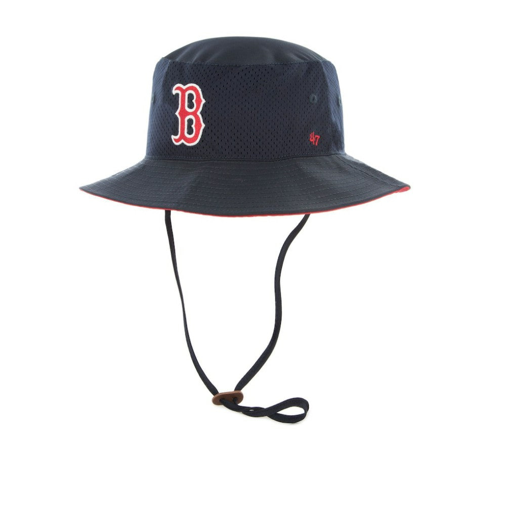 Boston Red Sox '47 Panama Pail Team Bucket Hat - Navy - 47 brand Lifestyle
