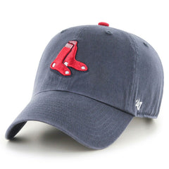 Boston Red Sox '47 Clean Up Adjustable Hat - Navy - 47 brand Discount