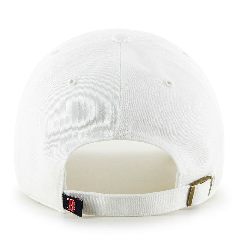 Boston Red Sox '47 Team Logo Clean Up Adjustable Hat - White - 47 brand Online