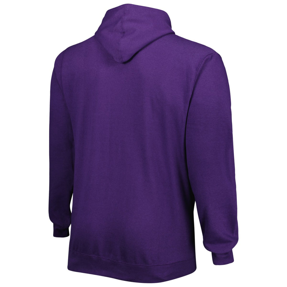 Los Angeles Lakers Big & Tall Heart & Soul Pullover Hoodie Purple