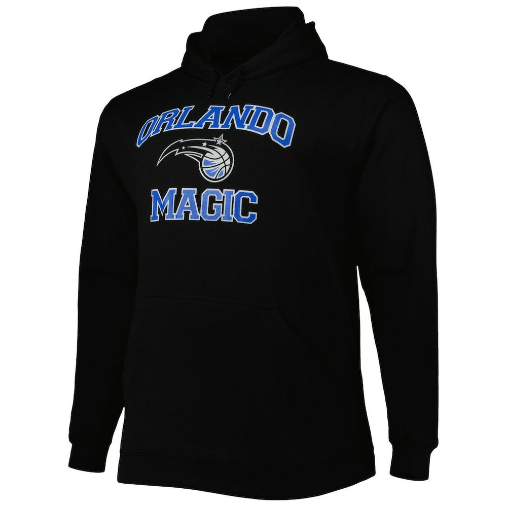 Orlando Magic Big & Tall Heart & Soul Pullover Hoodie Black