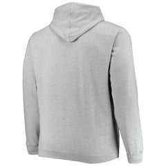 Brooklyn Nets Big & Tall Heart & Soul Pullover Hoodie Heathered Gray