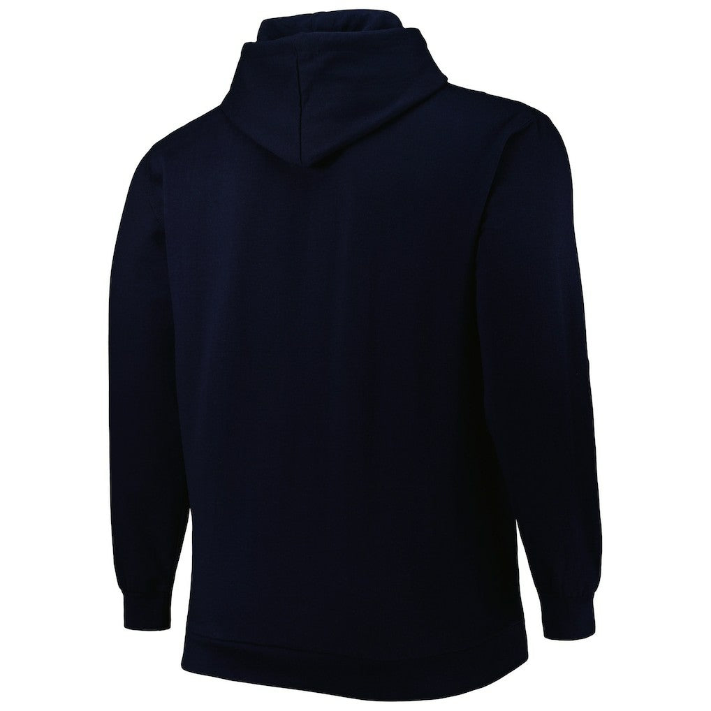 New Orleans Pelicans Big & Tall Heart & Soul Pullover Hoodie Navy
