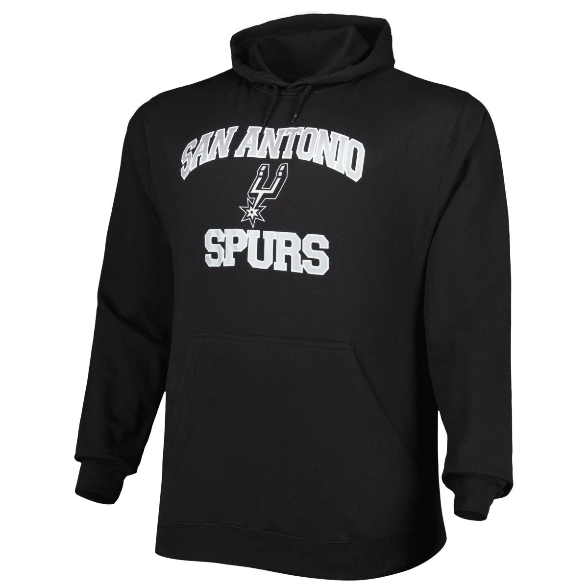 San Antonio Spurs Big & Tall Heart & Soul Pullover Hoodie Black