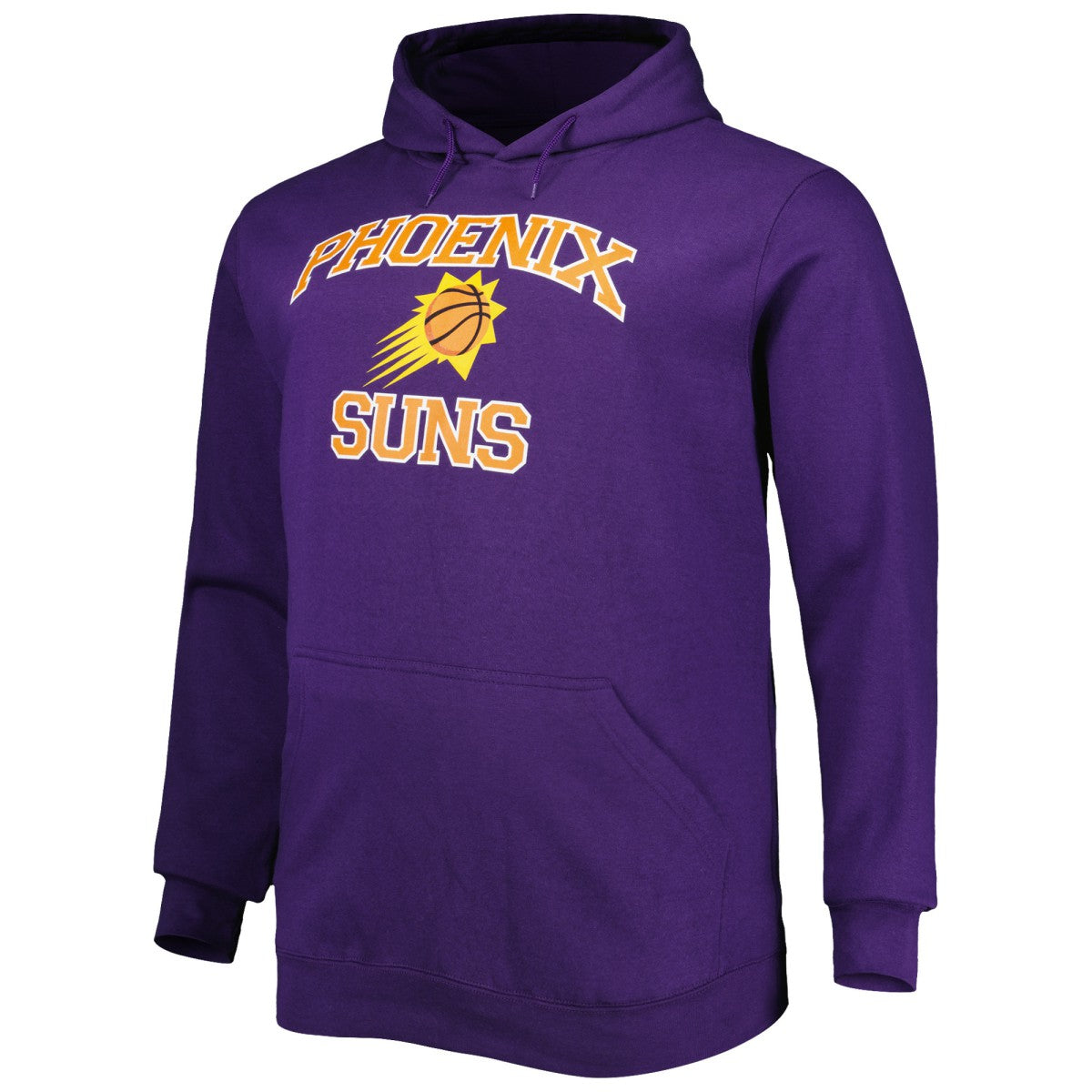 Phoenix Suns Big & Tall Heart & Soul Pullover Hoodie Heathered Gray