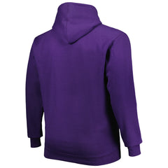 Phoenix Suns Big & Tall Heart & Soul Pullover Hoodie Heathered Gray
