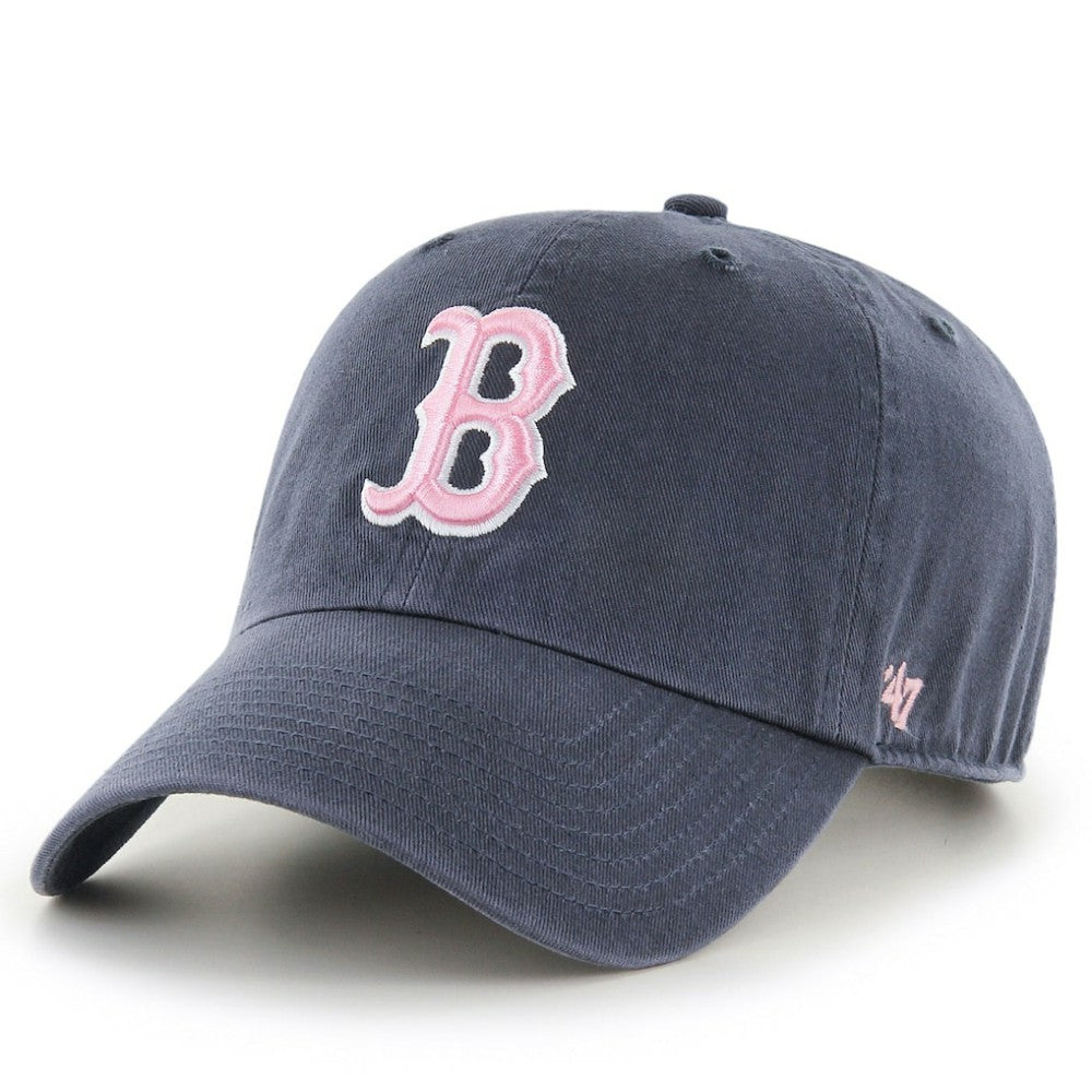 Boston Red Sox '47 Women's Team Clean Up Adjustable Hat - Navy - 47 brand on Sale