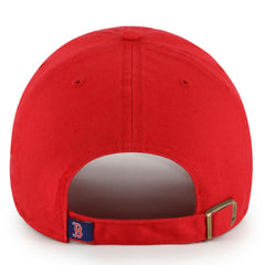 Boston Red Sox '47 Youth Clean Up Adjustable Hat - Red - 47 brand Lifestyle