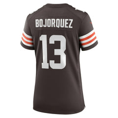 Nike Corey Bojorquez Cleveland Browns Women's Game Jersey Brown