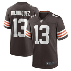 Nike Corey Bojorquez Cleveland Browns Game Jersey Brown