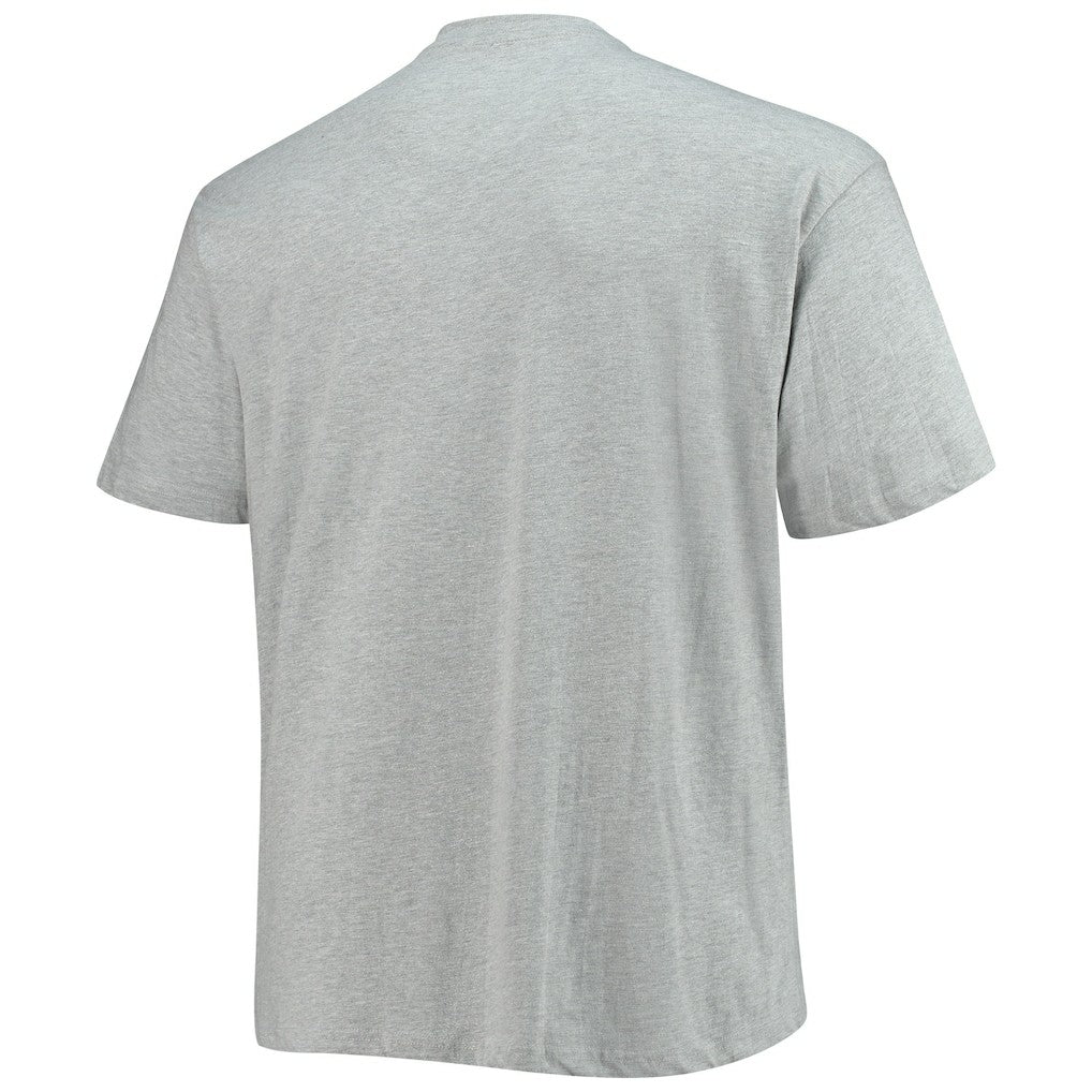 Atlanta Hawks Big & Tall Heart & Soul T-Shirt Heathered Gray
