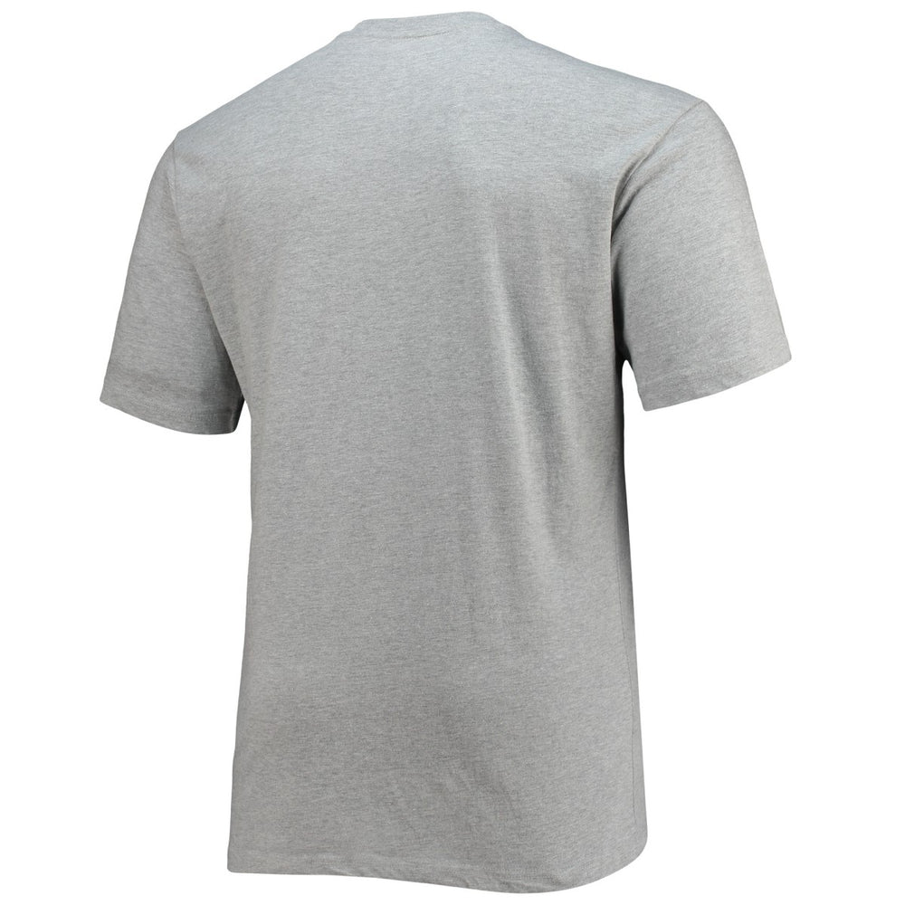 Miami Heat Big & Tall Heart & Soul T-Shirt Heathered Gray