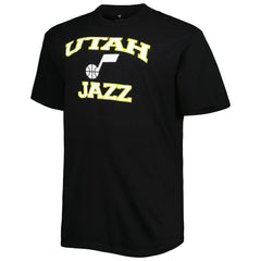Utah Jazz Big & Tall Heart & Soul T-Shirt Black
