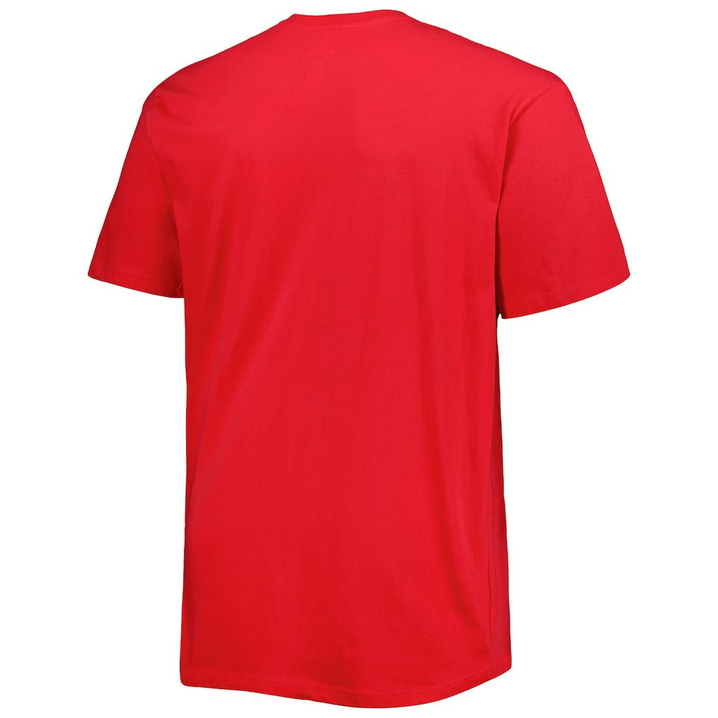 Houston Rockets Big & Tall Heart & Soul T-Shirt Red