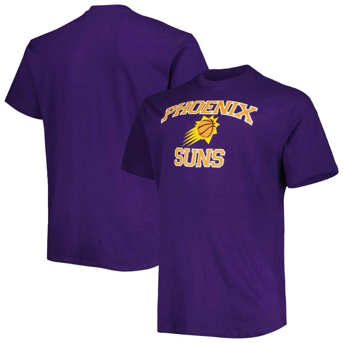 Phoenix Suns Big & Tall Heart & Soul T-Shirt Purple