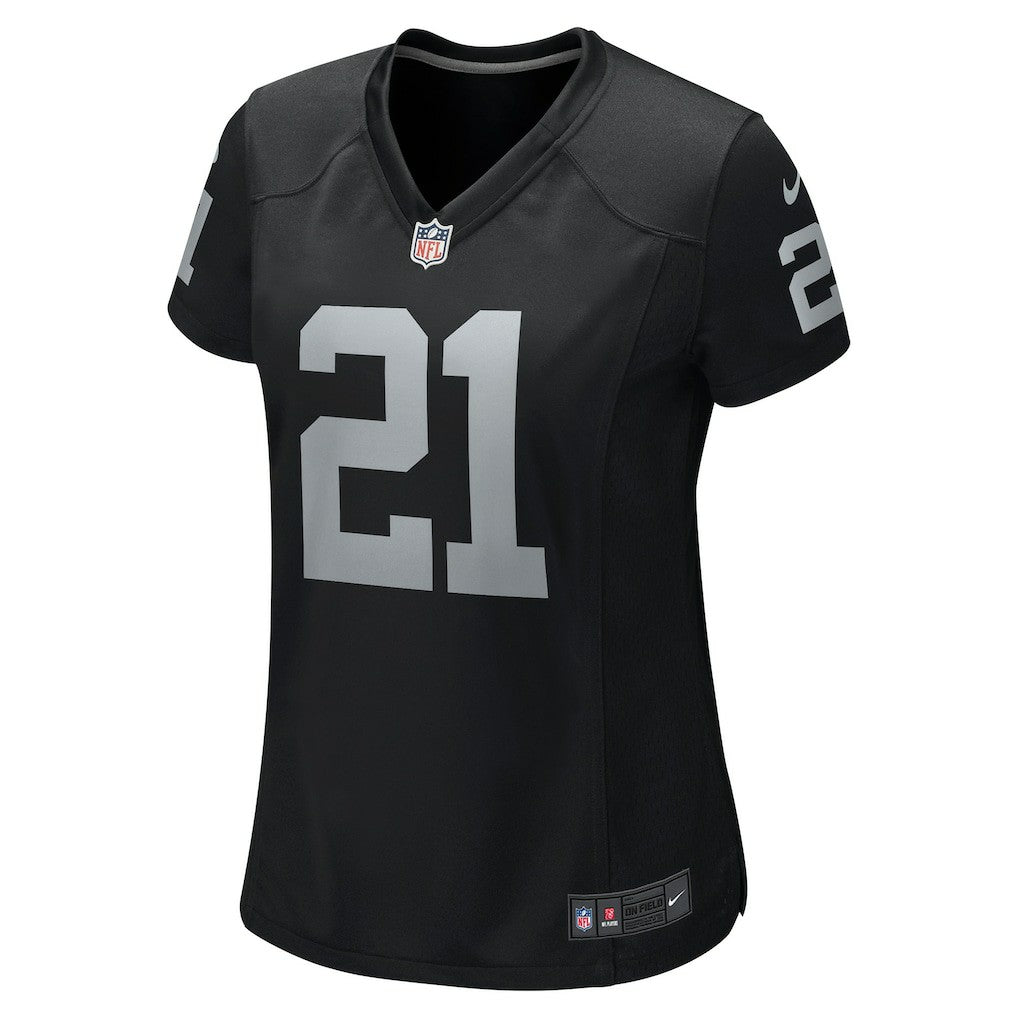 Nike Cliff Branch Las Vegas Raiders Women's Retired Player Game Jersey Black