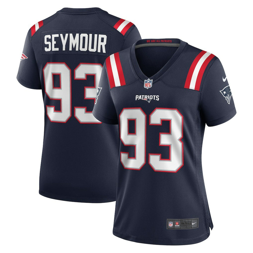 Nike Richard Seymour New England Patriots Women's Retired Player Game Jersey Navy