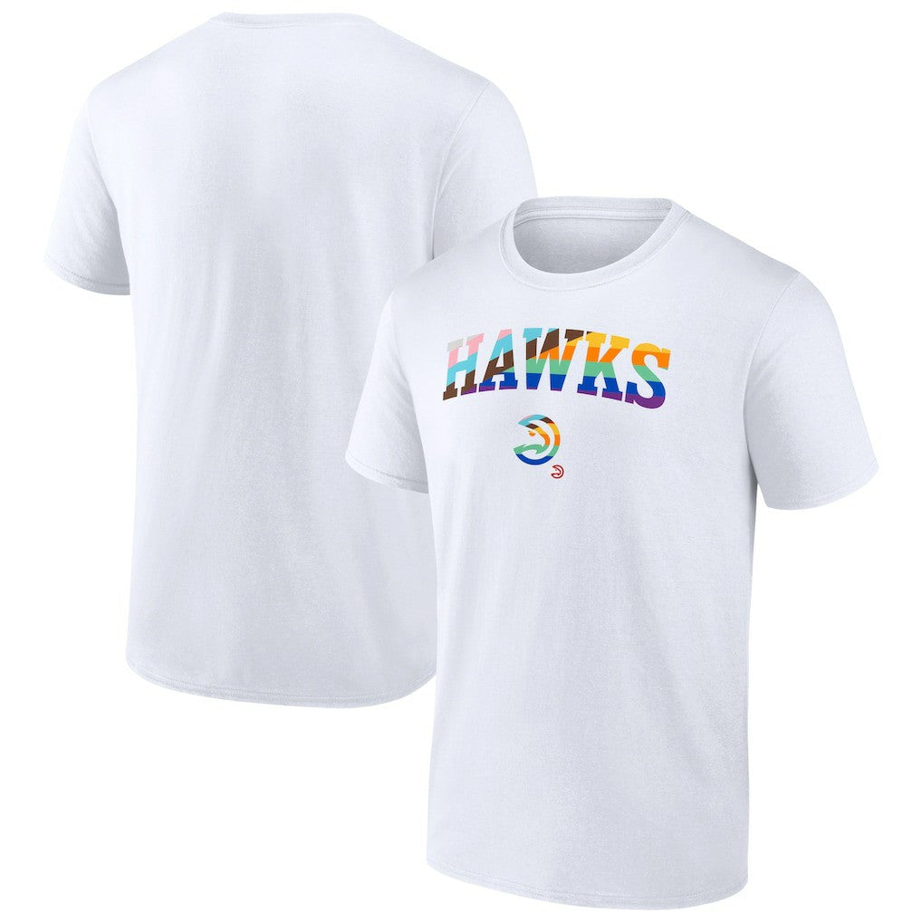 Atlanta Hawks Pride T-Shirt White