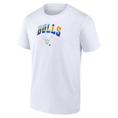 Chicago Bulls Pride T-Shirt White
