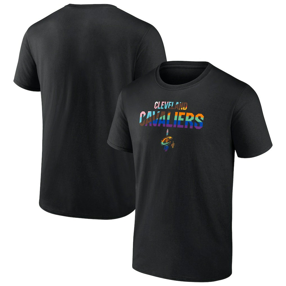 Cleveland Cavaliers Pride T-Shirt Black