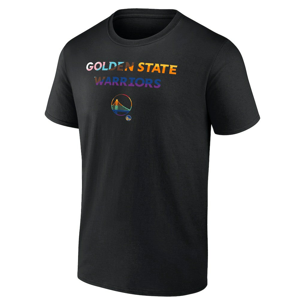 Golden State Warriors Logo Pride T-Shirt Black