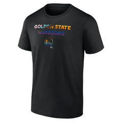 Golden State Warriors Logo Pride T-Shirt Black