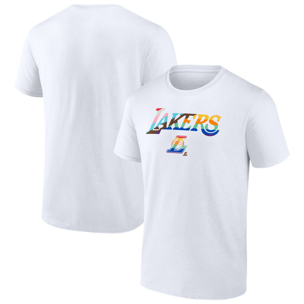 Los Angeles Lakers Pride T-Shirt White