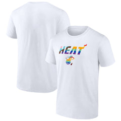 Miami Heat Pride T-Shirt White
