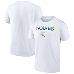 Minnesota Timberwolves Pride T-Shirt White