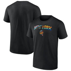 New York Knicks Pride T-Shirt Black