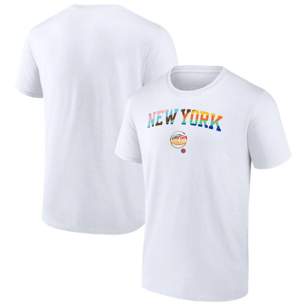 New York Knicks Pride T-Shirt White
