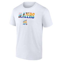 Portland Trail Blazers Pride T-Shirt White