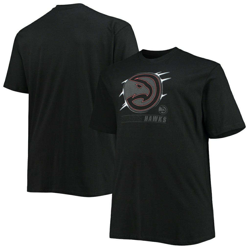 Atlanta Hawks Big & Tall Pop T-Shirt Black