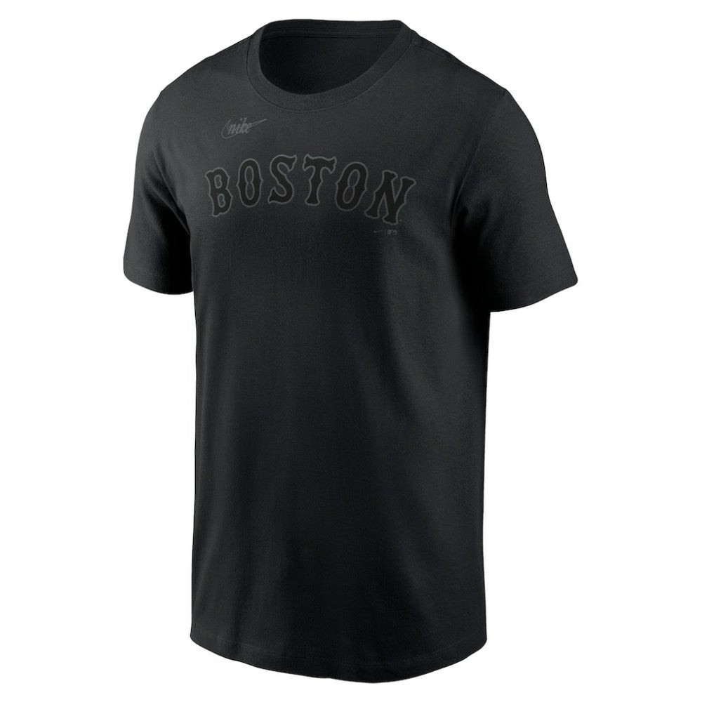 David Ortiz Boston Red Sox Nike Name & Number T-Shirt - Black - Nike Discount