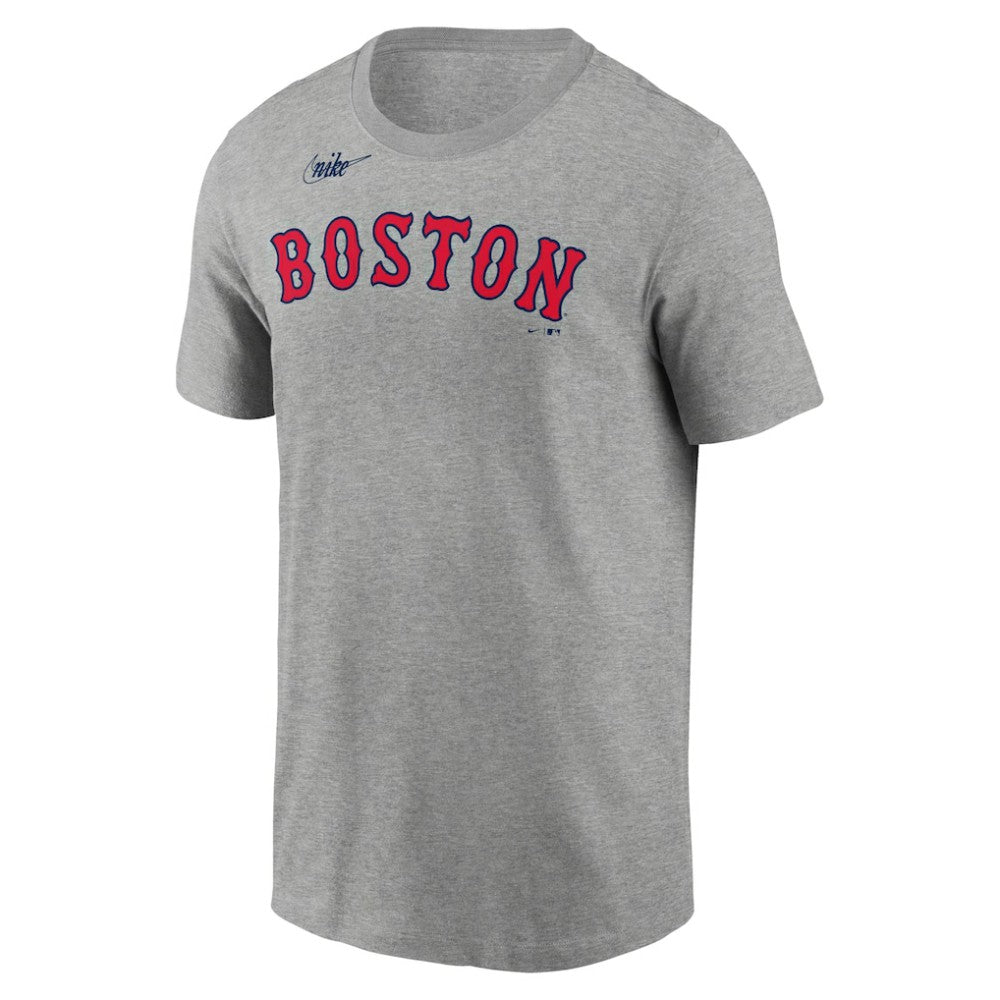 David Ortiz Boston Red Sox Nike Name & Number T-Shirt - Heather Gray - Nike Sale