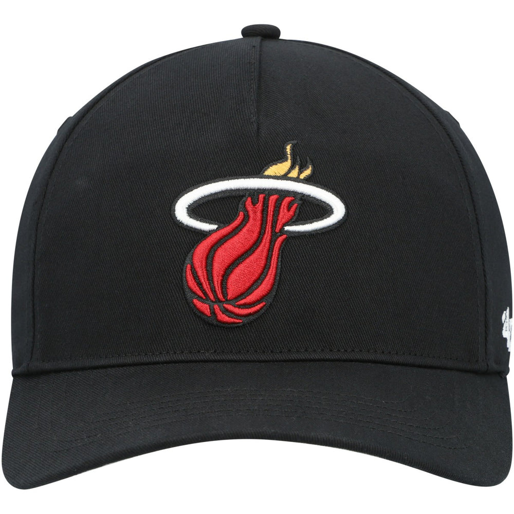 Miami Heat '47 Hitch Snapback Hat Black | 47 brand US