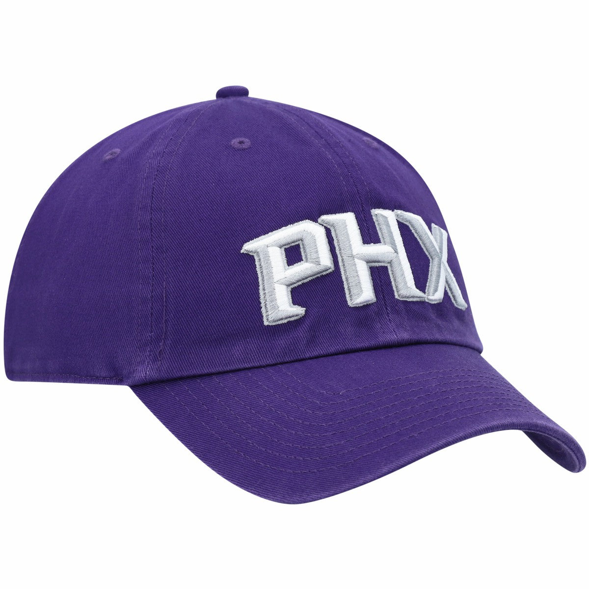 Phoenix Suns '47 Clean Up Wordmark Adjustable Hat Purple | 47 brand for sale