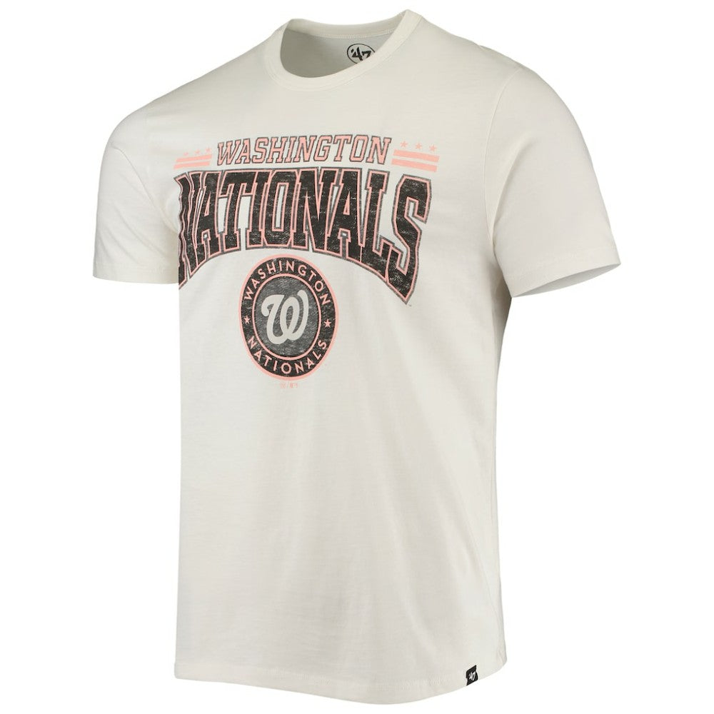 Washington Nationals '47 City Connect Elements Franklin T-Shirt - White - 47 brand Discount