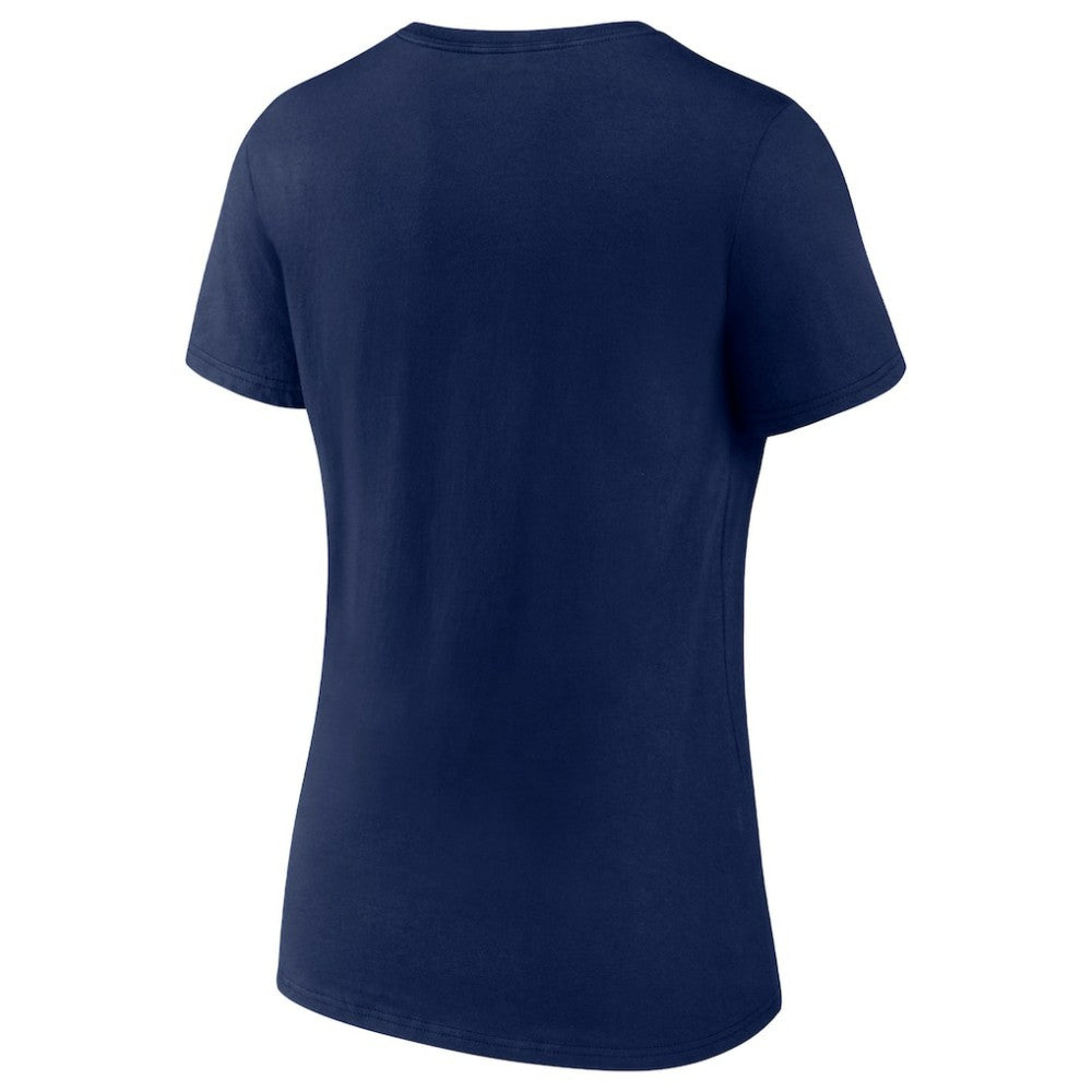 David Ortiz Boston Red Sox Fanatics Women's Big Papi Graphic V-Neck T-Shirt - Navy - Fanatics Lifestyle