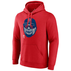 David Ortiz Boston Red Sox Fanatics Big Papi Portrait Fitted Pullover Hoodie - Red - Fanatics Online