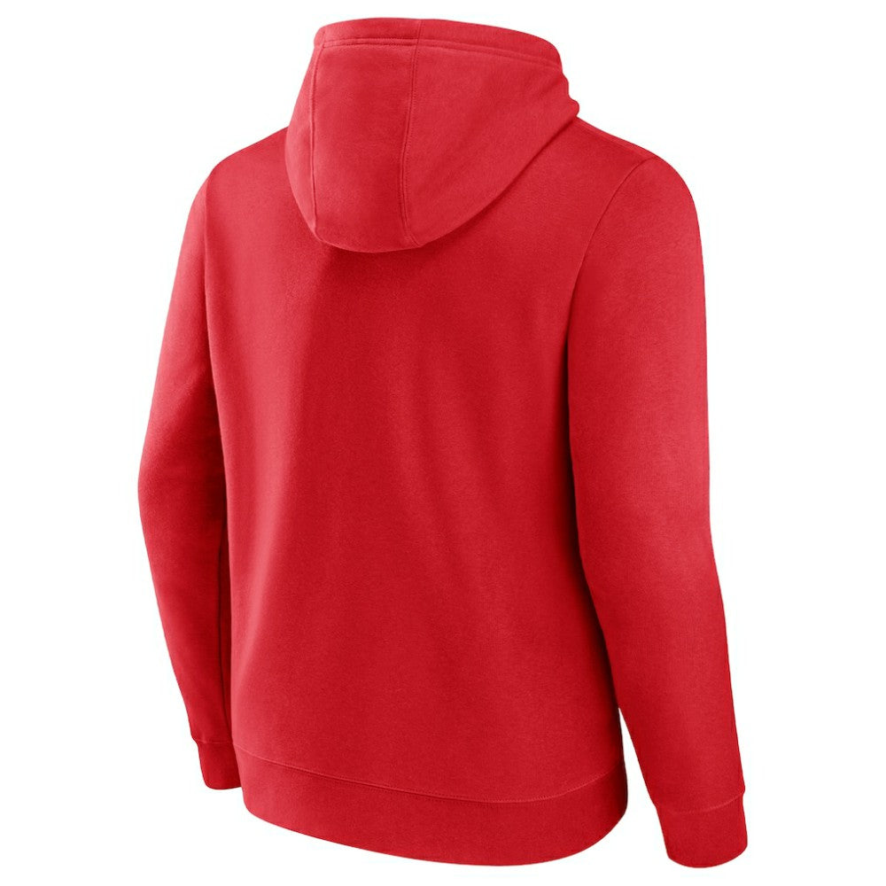 David Ortiz Boston Red Sox Fanatics Big Papi Portrait Fitted Pullover Hoodie - Red - Fanatics Online