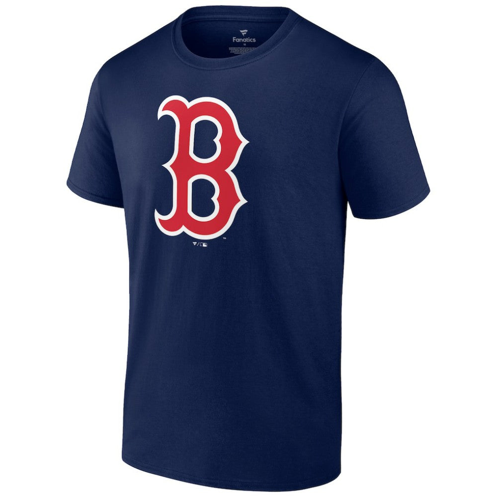 David Ortiz Boston Red Sox Fanatics Logo Graphic T-Shirt - Navy - Fanatics Sale
