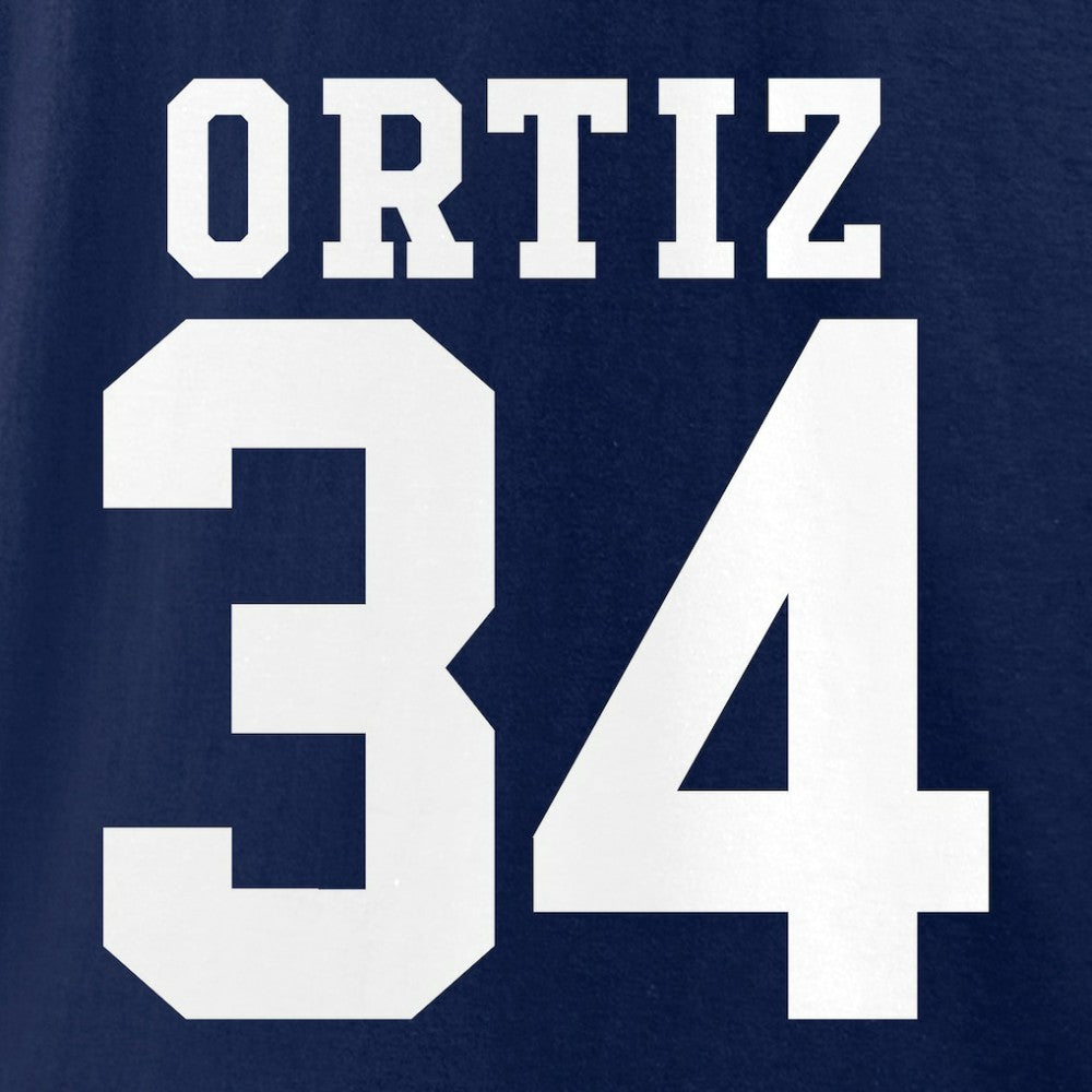 David Ortiz Boston Red Sox Fanatics Logo Graphic T-Shirt - Navy - Fanatics Sale