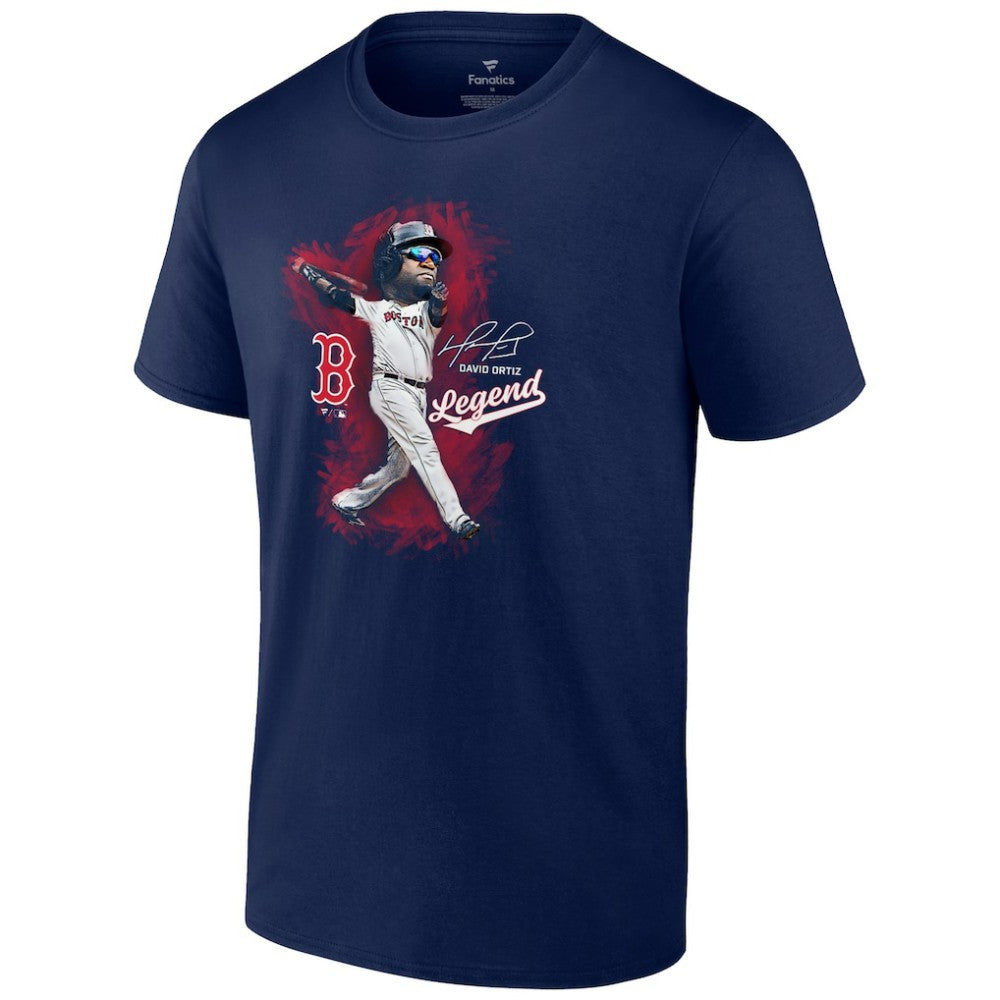 David Ortiz Boston Red Sox Fanatics Legend Graphic T-Shirt - Navy - Fanatics Lifestyle
