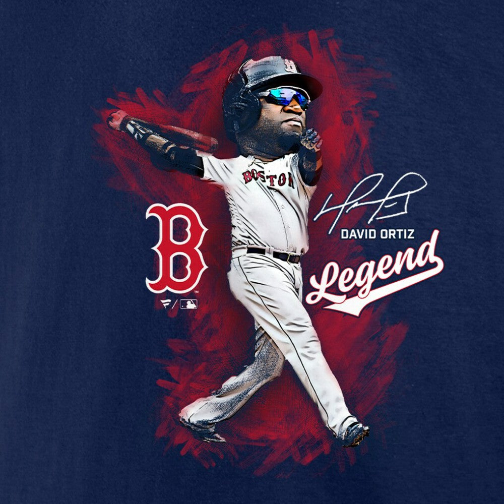 David Ortiz Boston Red Sox Fanatics Legend Graphic T-Shirt - Navy - Fanatics Lifestyle