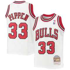 Scottie Pippen Chicago Bulls Youth 1997/98 Hardwood Classics Swingman Jersey for sale White | Mitchell & Ness outlet
